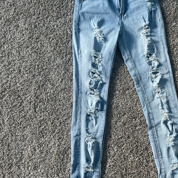 womens ripped jeans size 11 brand is almost there - Picture 5 of 12